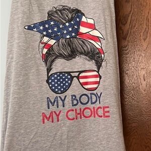 My Body My Choice Tank Top — FDT — 4th of July
